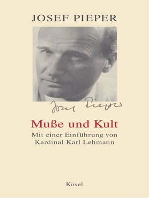 cover image of Muße und Kult